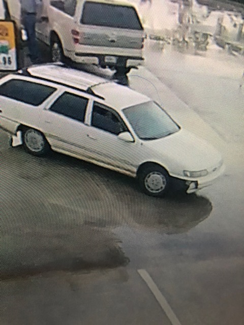 Alturas retail theft suspect vehicle
